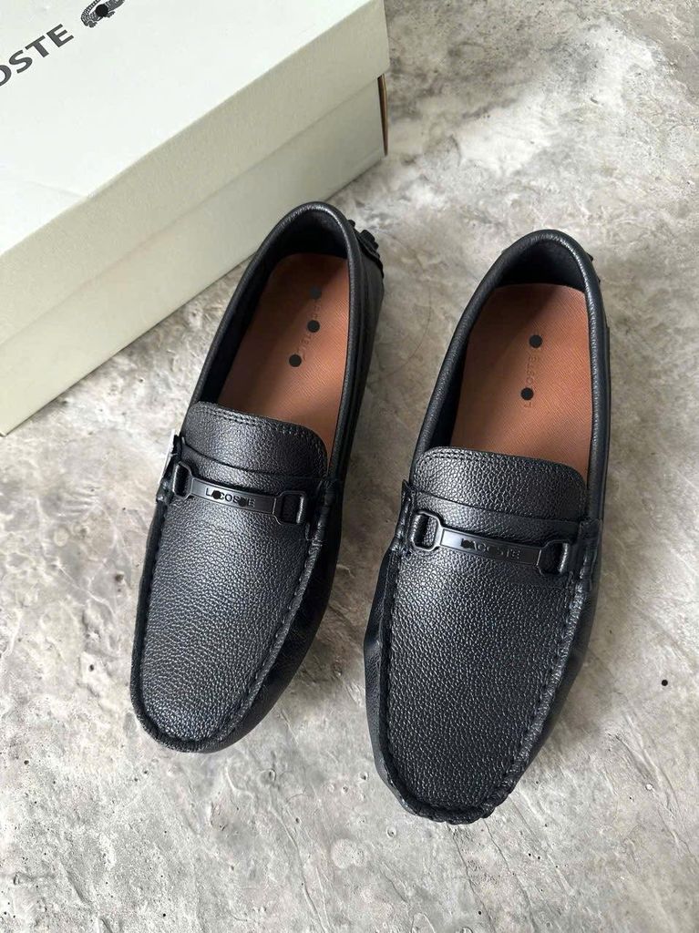 Giày mọi nam Lacoste màu đen