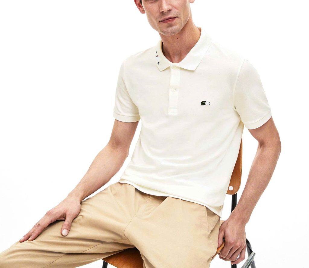 Áo Thun nam Polo thêu chữ Lacosste 5 màu
