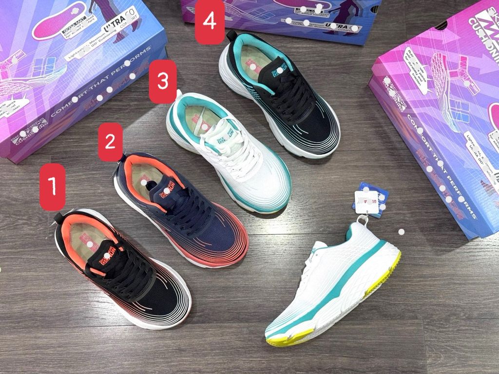 Giày thể thao Skecchers mã 128574