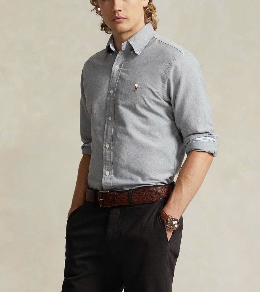 Áo sơ mi nam tay dài hiệu Polo con ngựa