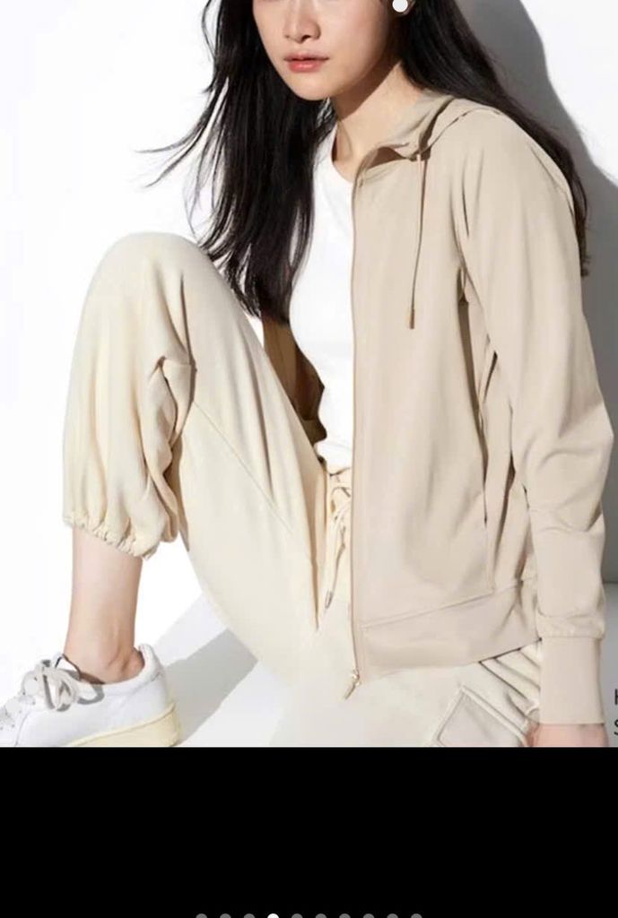 Áo khoác Uniqlo dây rút mã UN1602