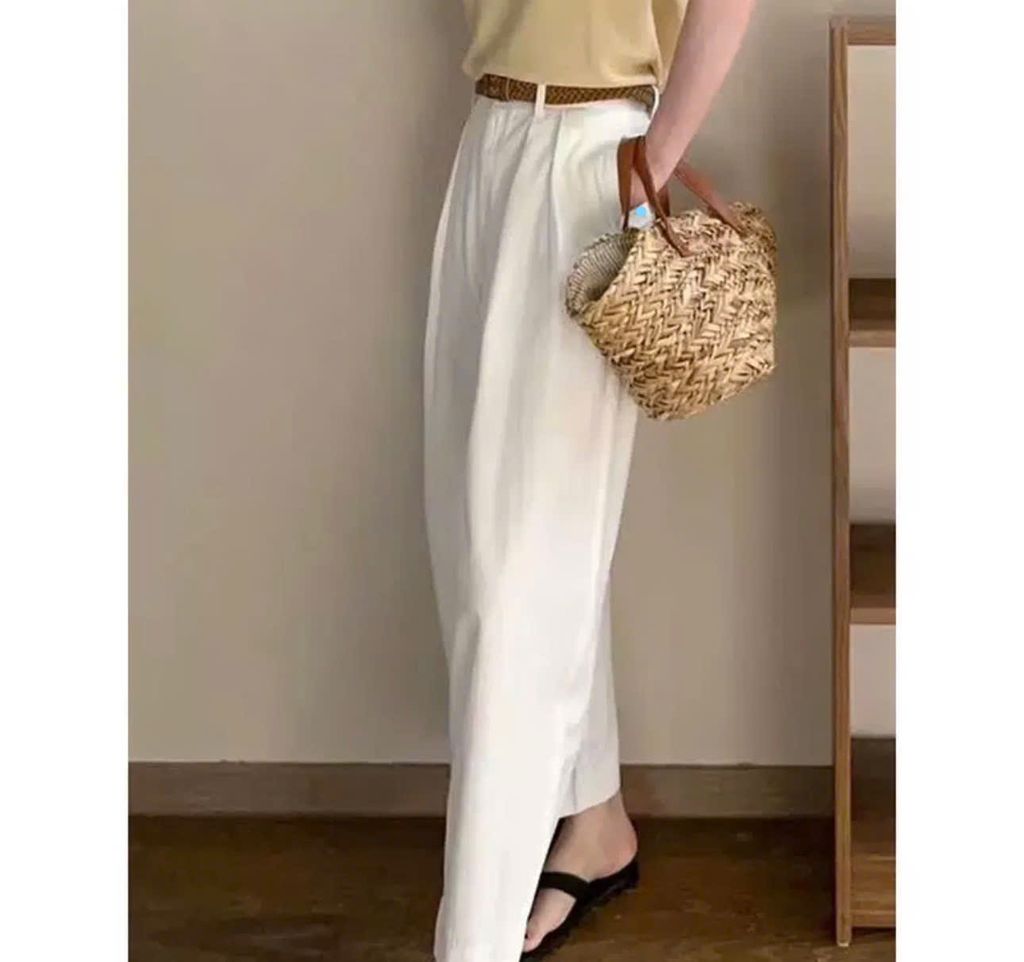 Quần nữ Zara chất Linen kèm bett