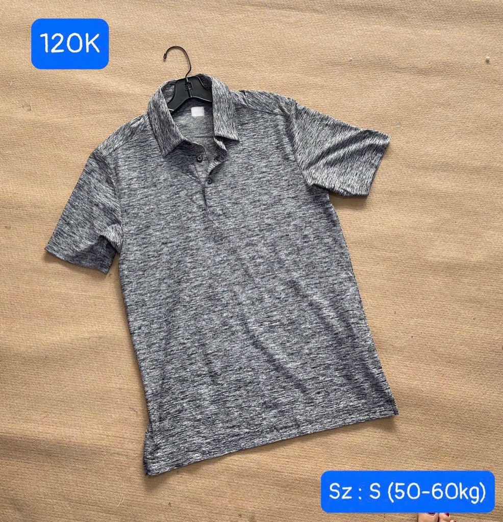 Áo thun nam AMOU màu xám