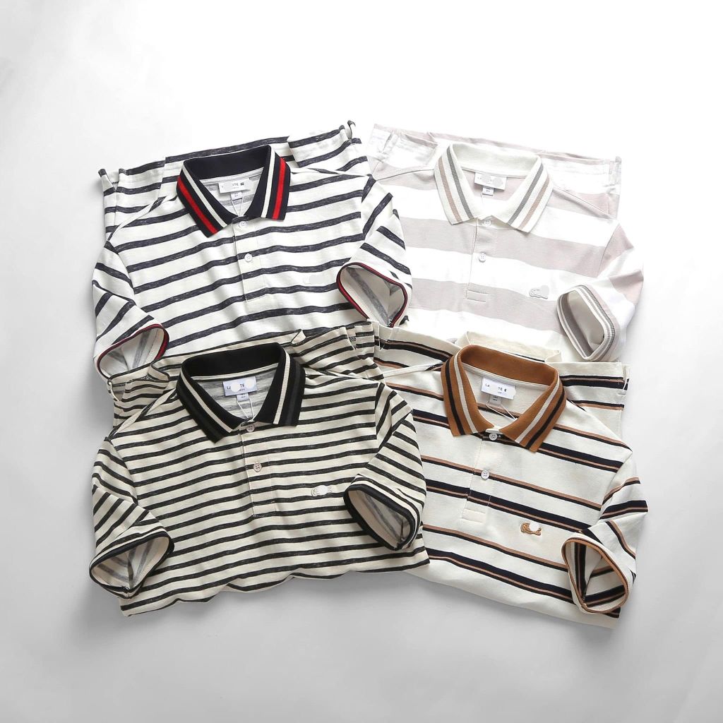 Áo thun nam Lacoste Kẻ sọc mã LC2211B