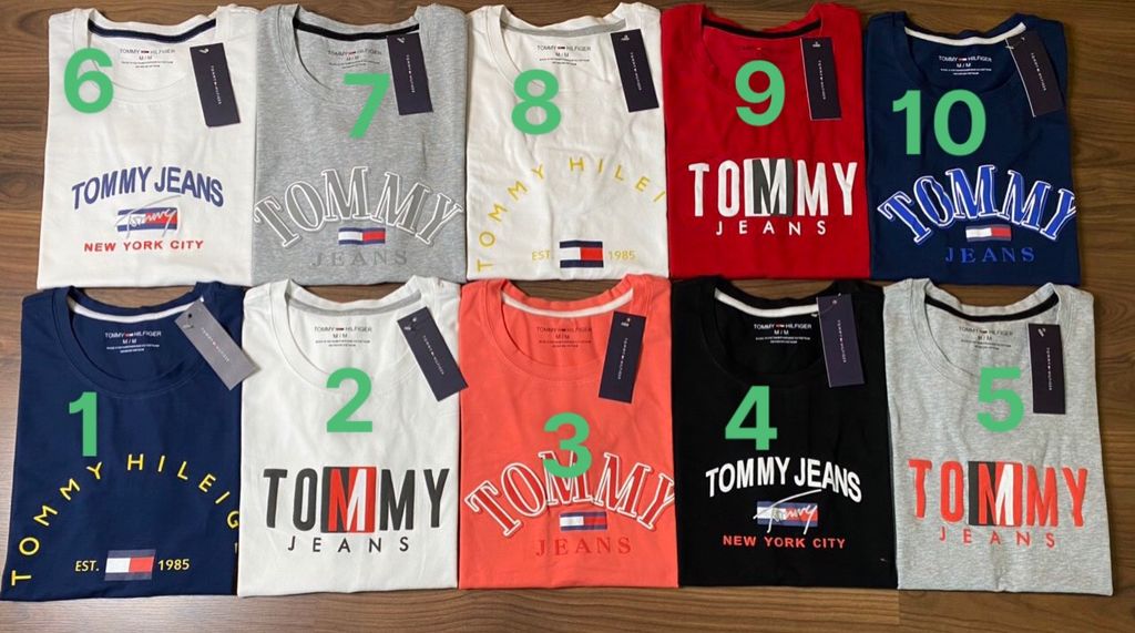 Áo Tommy nữ 10 màu mới