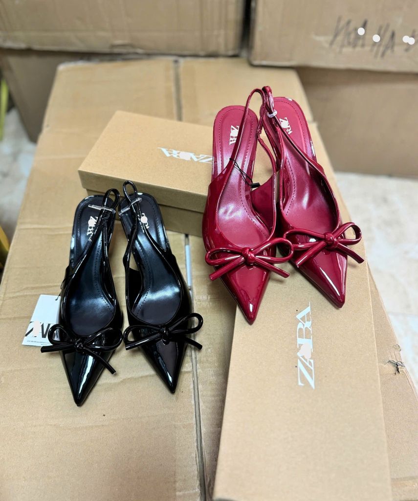 Giày mũi nhọn Zara mã 2 màu ZR2411
