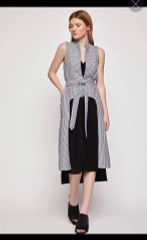 ÁO Khoác Doris kẻ sọc