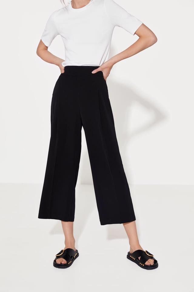 Quần culotes #zara đen