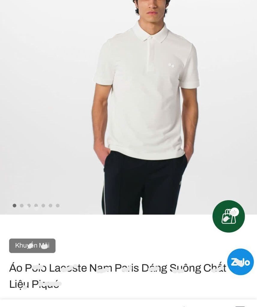 Áo thun nam Lacoste mã LC2111C