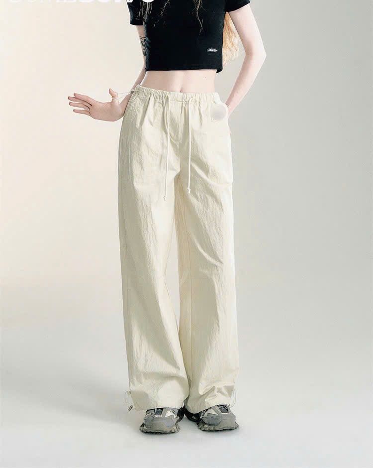 Quần gió nữ TOMMY dây rút