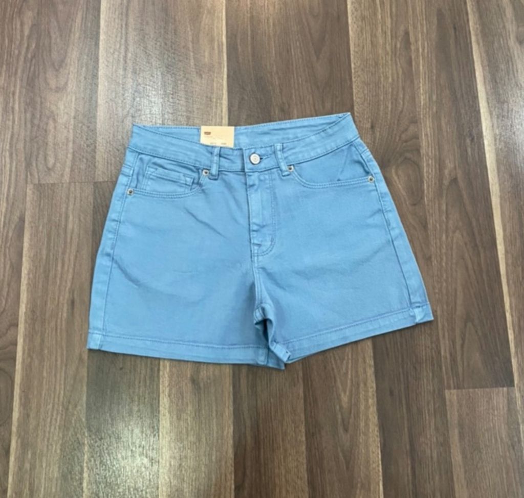 short jean nữ màu XANH MỚI