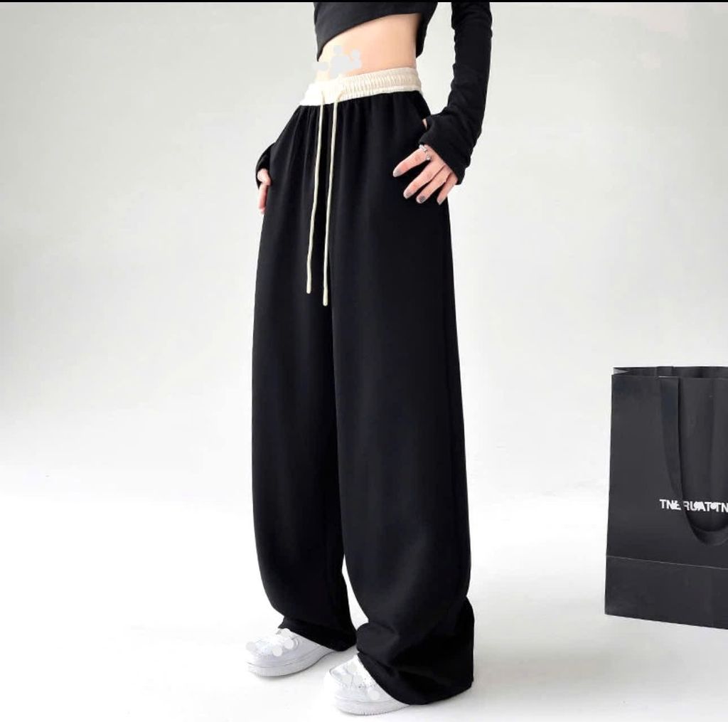 Quần suông ONLY chất nhung tăm hàn