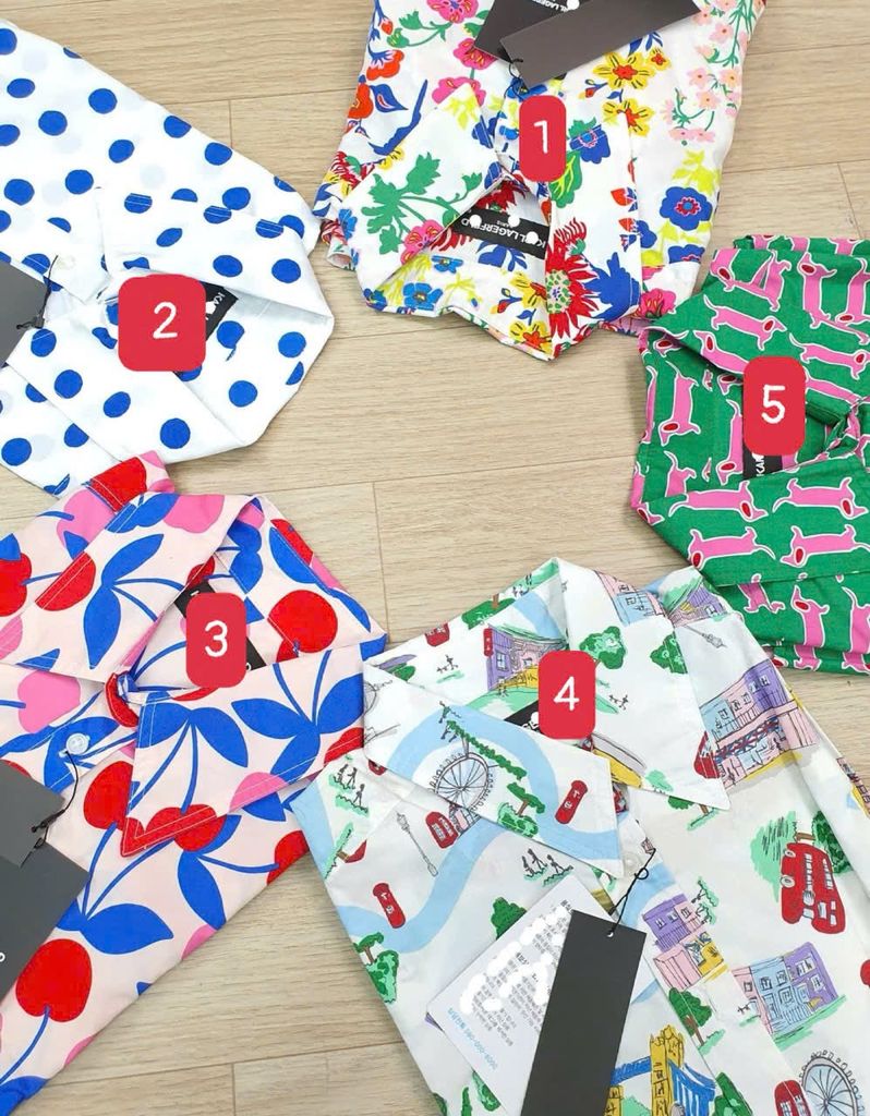 Áo sơ mi nữ Karrl Lagerrfeld