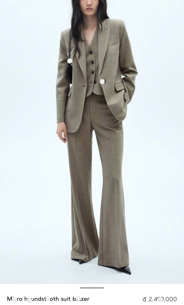 Áo Vest Mango màu xám mã 1209