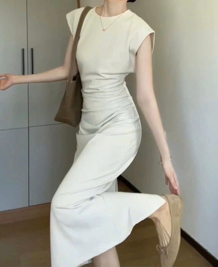 Đầm Tommy màu trắng mã TM2110