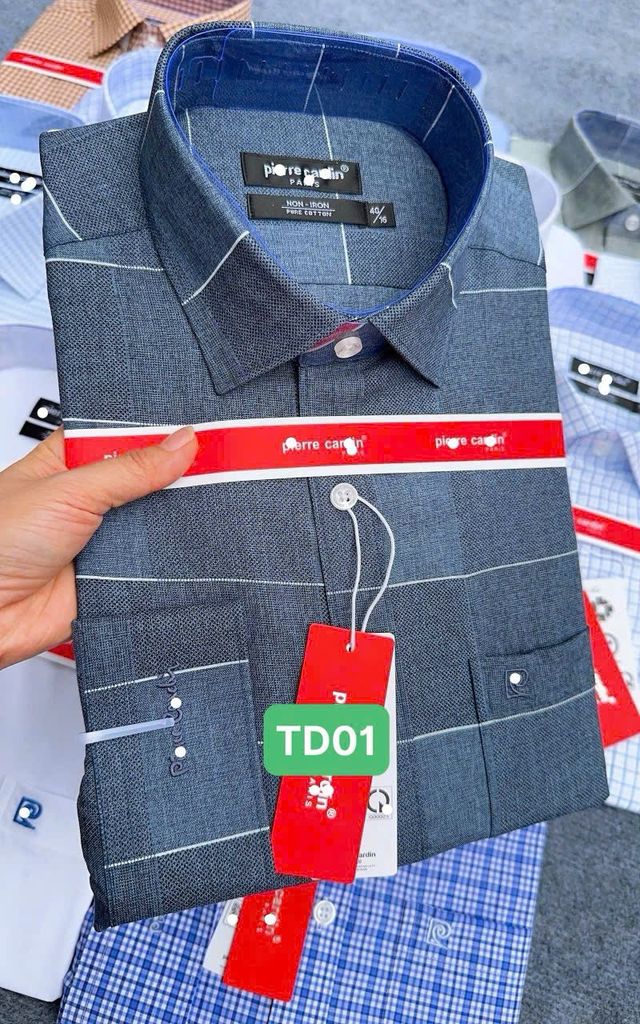 Áo sơ mi Nam dài tay PIE mã TD2803