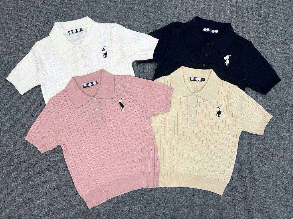 Áo len nữ Polo 4 màu mã P2911