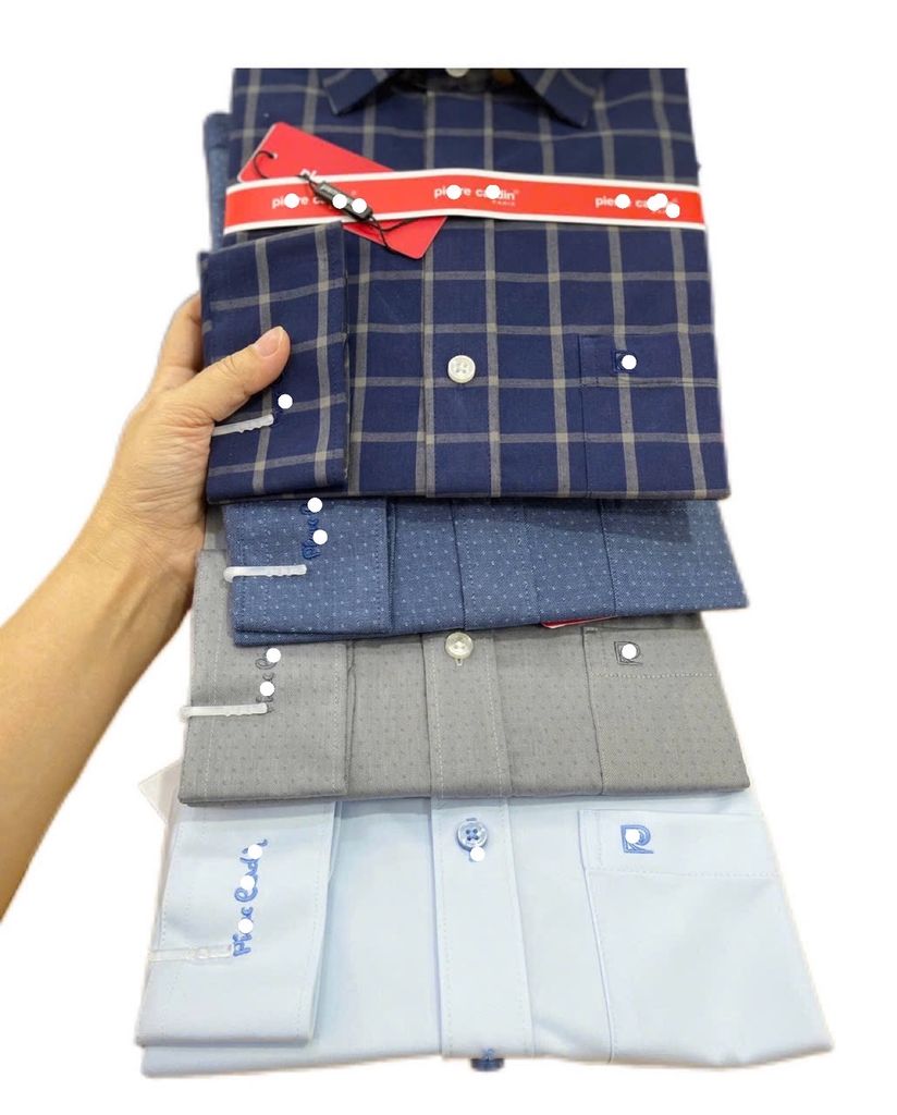 Sơ mi nam hàng mẫu Pie2911