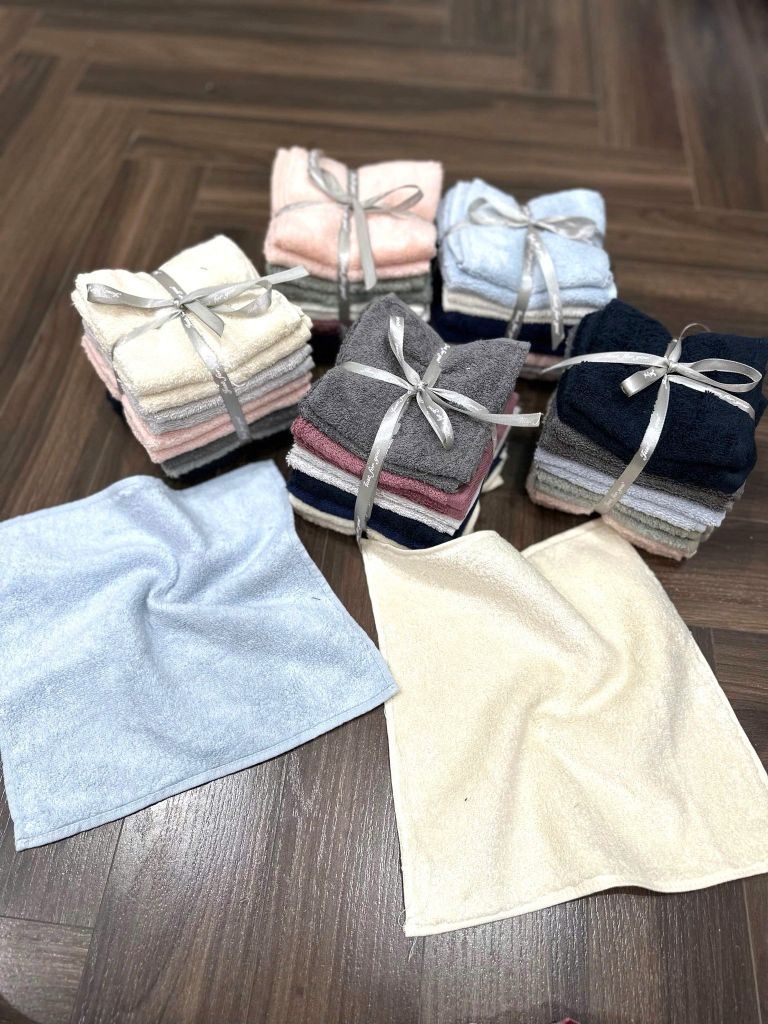 Sét 5 cái khăn tắm xuất nhật size 34*35cm