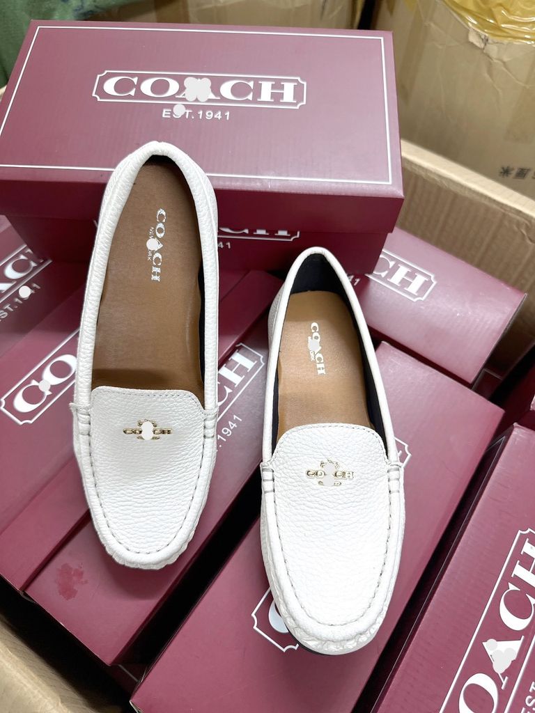 Giày coach màu trắng mã 0708