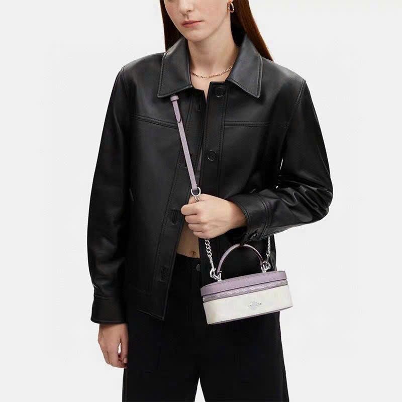 COACH Train Case Crossbody In Signature Caravan  code CJ522