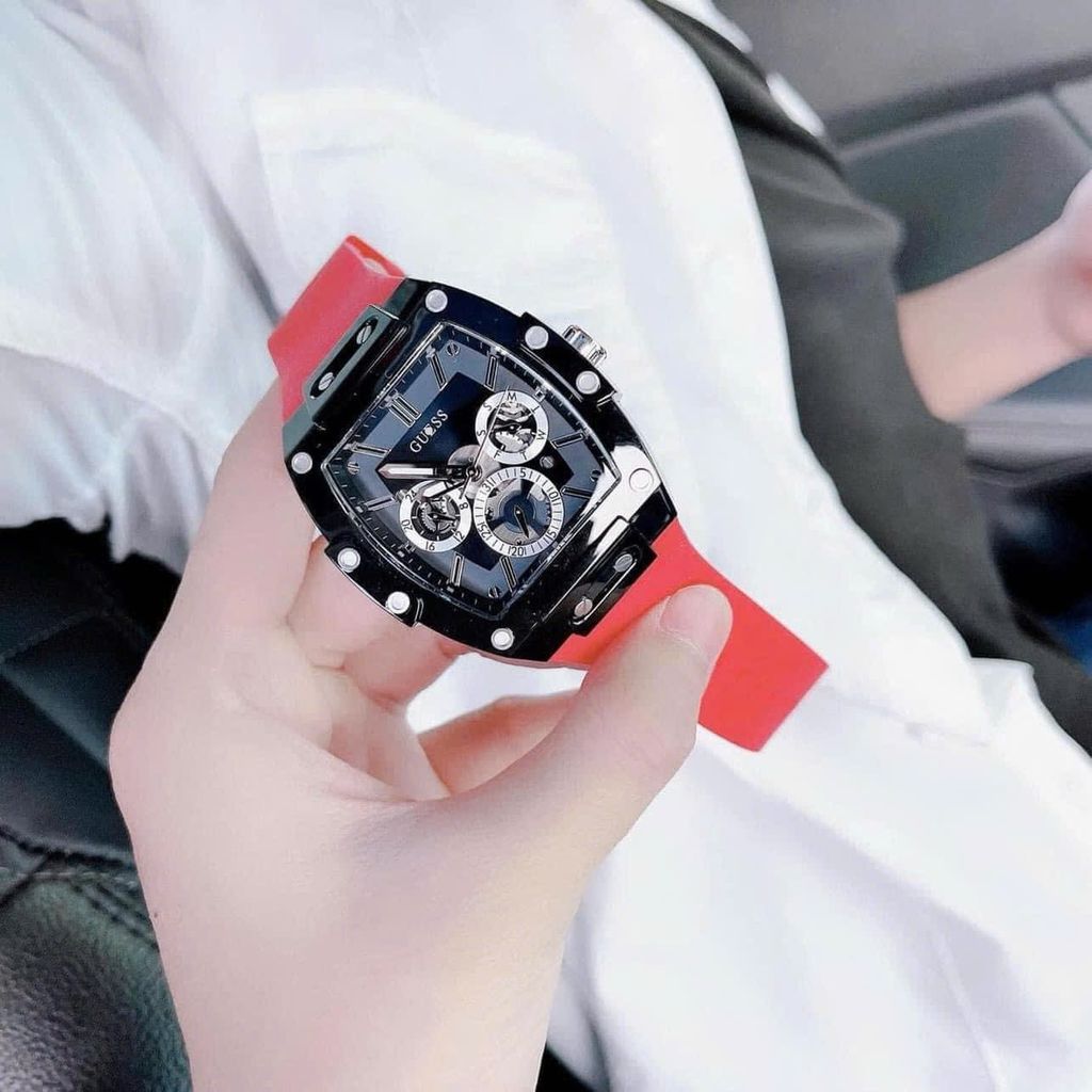 G U E S S silicone strap  Phoenix - GW0203G4