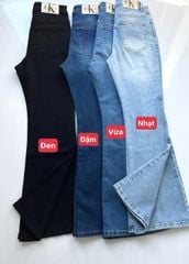 Quần jean nữ CK ống Bát 4M