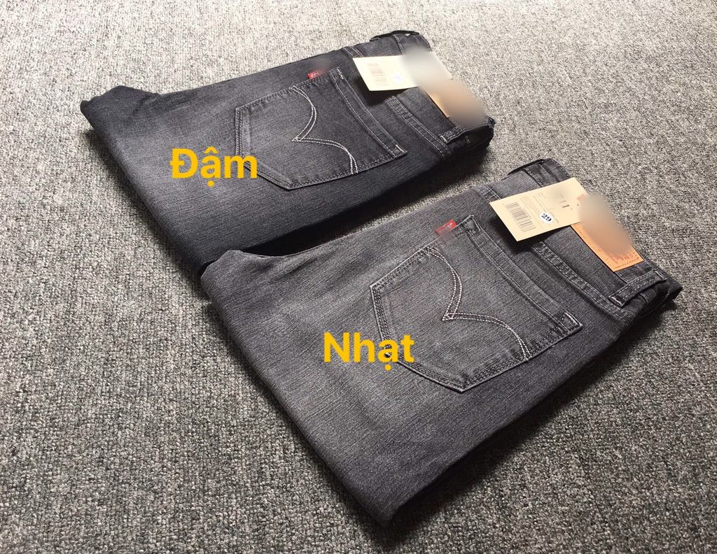 Quần Jean nữ  levis  xám T92M