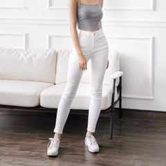 Quần Jean nữ  Trắng  ASoS