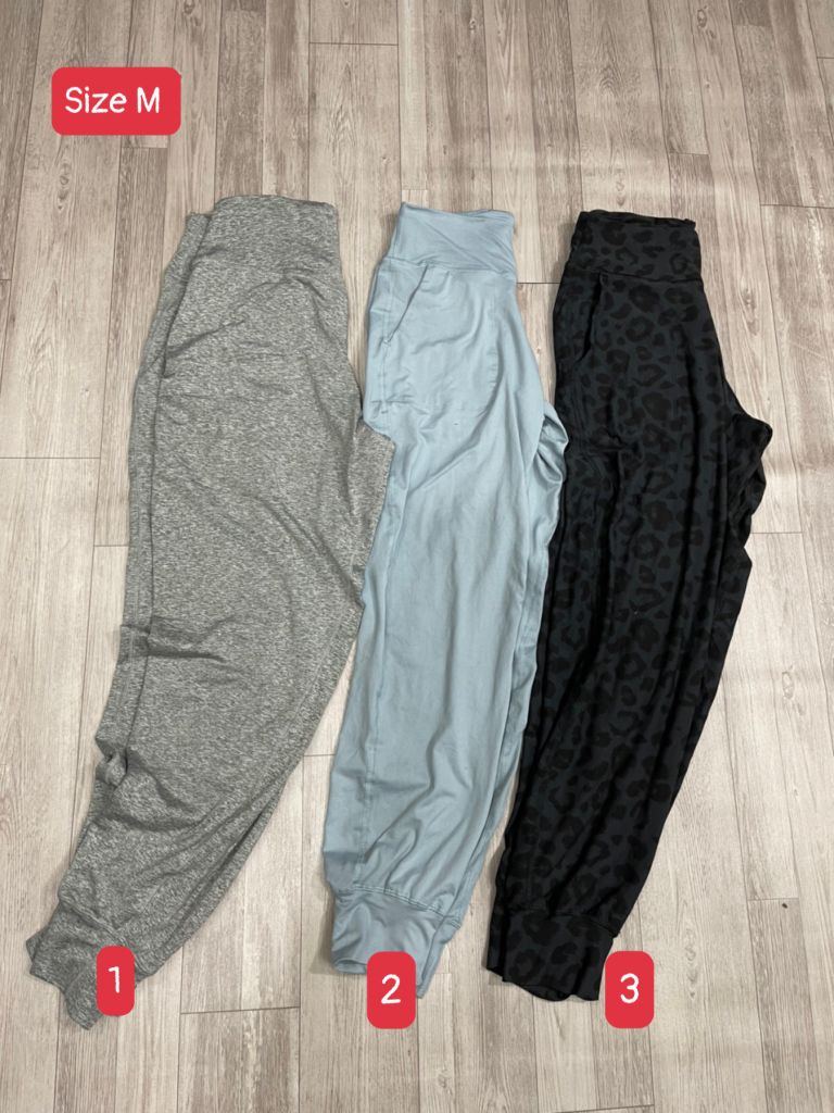 Quần jogger nữ  ống bo size M