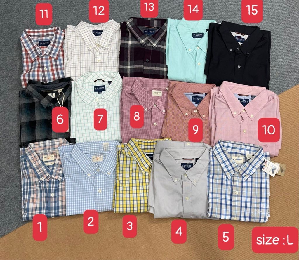 Áo sơ mi nam DOCKERS Size L (M1-M33) MỚI