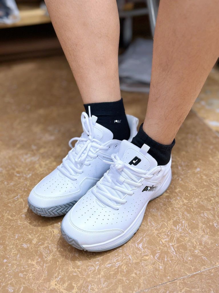 Giày Nam tennis Skecchers màu trắng