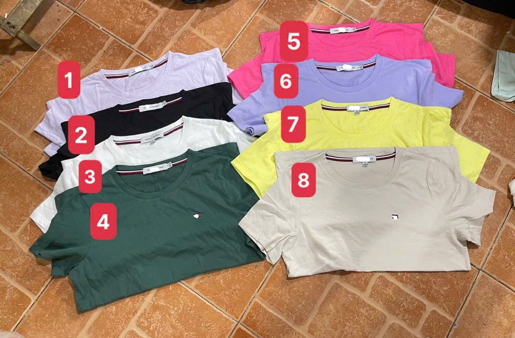 Áo thun Nữ Tommy mã Mới 17 màu