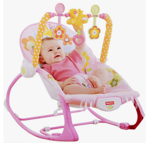 Silla Mecedora para Bebés Fisher Price - Diversión y Confort 3 en 1 - Silla rocker bebés