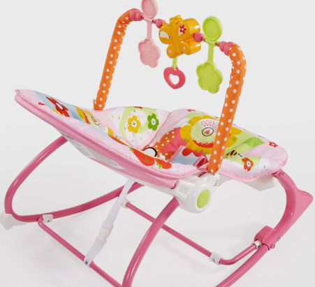 Silla Mecedora para Bebés Fisher Price - Diversión y Confort 3 en 1 - Silla rocker bebés