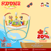 Ghế nhảy Fisher Price Animal Activity Jumperoo