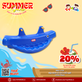  Bập bênh cá voi 3 chỗ ngồi Little Tikes 