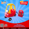 Combo Xe ô tô chòi chân đỏ vàng Little Tikes + Trạm xăng âm nhạc thông minh Little Tikes