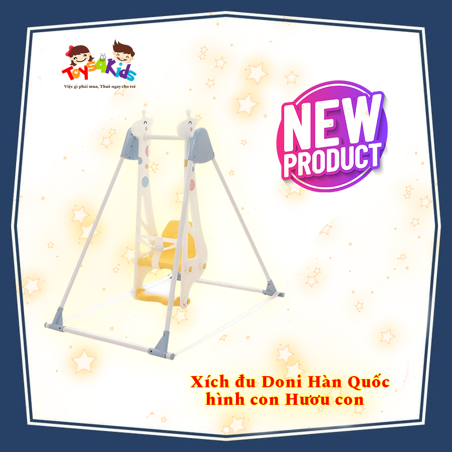  Xích đu Doni hình hươu con 