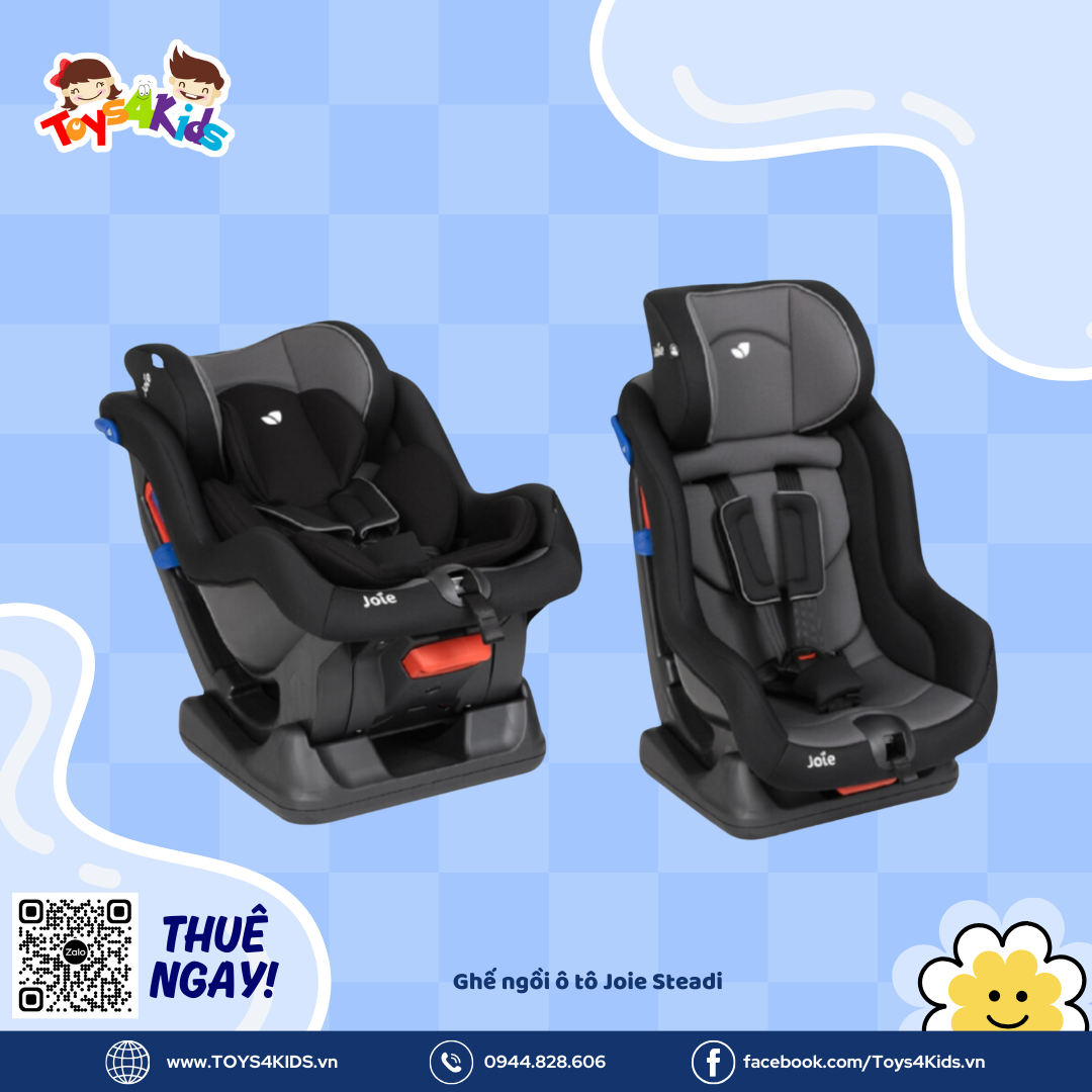 Ghế ngồi ô tô Joie Steadi Moonlight – Dịch vụ cho thuê đồ chơi trẻ