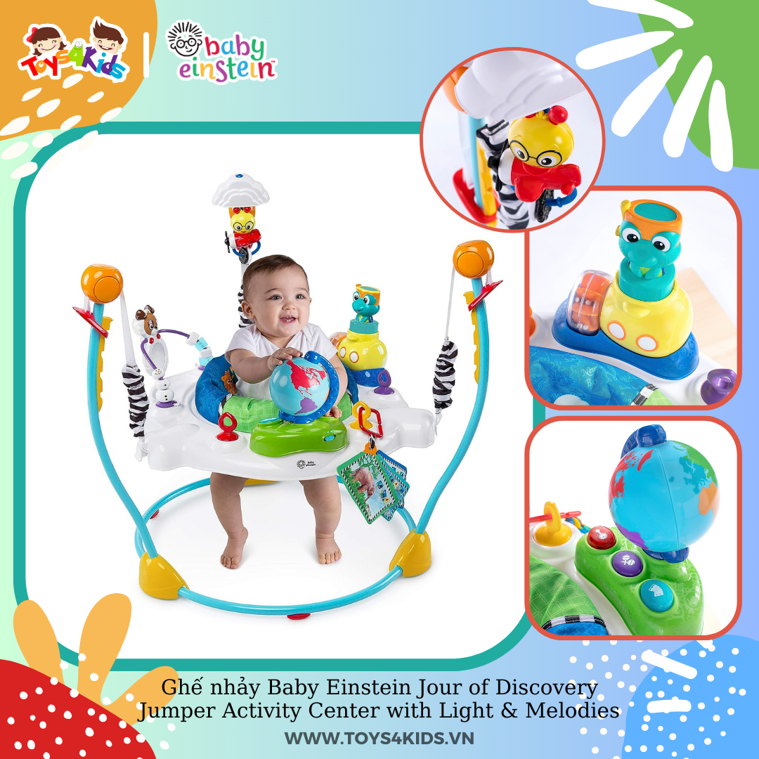 Baby einstein journey of discovery jumper activity center with lights & melodies sale