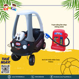  Combo Xe ô tô chòi chân Cozy Police Little Tikes + Trạm xăng âm nhạc thông minh Little Tikes 