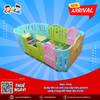 Quây lớn có cửa cao cấp màu pastel sang trọng kết hợp cầu trượt