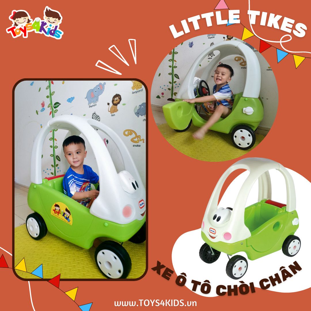  Xe ô tô chòi chân Cozy Sport Little Tikes 