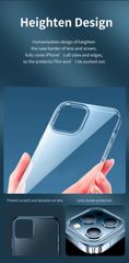 Ốp Lưng Trong Suốt Mipow Soft Silicon Transparent iPhone 14 Pro