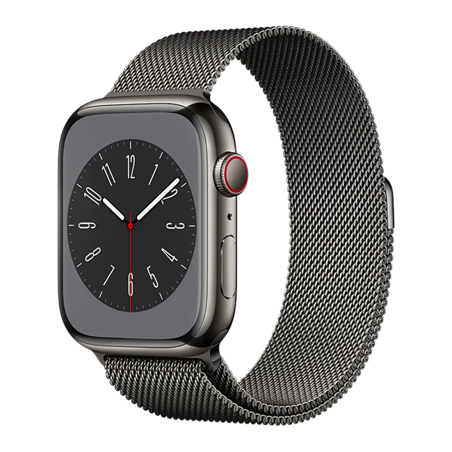 Apple Watch Series 8 45mm (LTE) Viền thép dây thép nhập khẩu