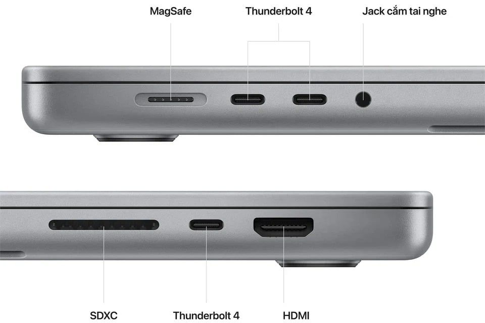 MacBook Pro 16 M2 Max (2023) CTO 12CPU/30GPU/32GB Chính Hãng VN