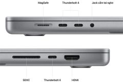 MacBook Pro 16 M2 Pro (2023) 12CPU/19GPU/16GB/512GB Nhâp Khẩu