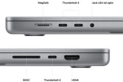 MacBook Pro 16 M2 Max (2023) 12CPU/38GPU/32GB/1TB Chính Hãng VN