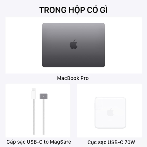 MacBook Pro 14 inch M3 8CPU/10GPU/8GB/1TB Nhập Khẩu